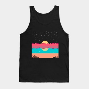 Starry Night At The Beach Tank Top